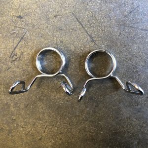 metal barbell clip