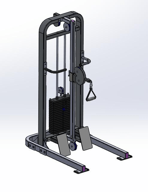 single pulley machine