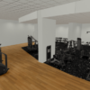 3D Fitness Center Rendering Service - Image 3