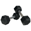MAYHEM STRENGTH RUBBER HEX DUMBBELLS 10lb