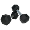 MAYHEM STRENGTH RUBBER HEX DUMBBELLS 20lb