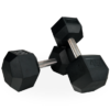 MAYHEM STRENGTH RUBBER HEX DUMBBELLS 40lb