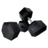 MAYHEM STRENGTH RUBBER HEX DUMBBELLS 100lb