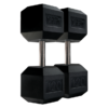 MAYHEM STRENGTH RUBBER HEX DUMBBELLS 120lb