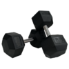 MAYHEM STRENGTH RUBBER HEX DUMBBELLS 65lb