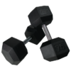 MAYHEM STRENGTH RUBBER HEX DUMBBELLS 75lb