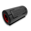 Red Barbell Rescue Nylon Brush for barbell cleaning.