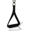 Single handle cable attachment pair for versatile strength training exercises.