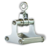 Seated Row Dual-D Handle V-Grip cable attachment for back and arm exercises.